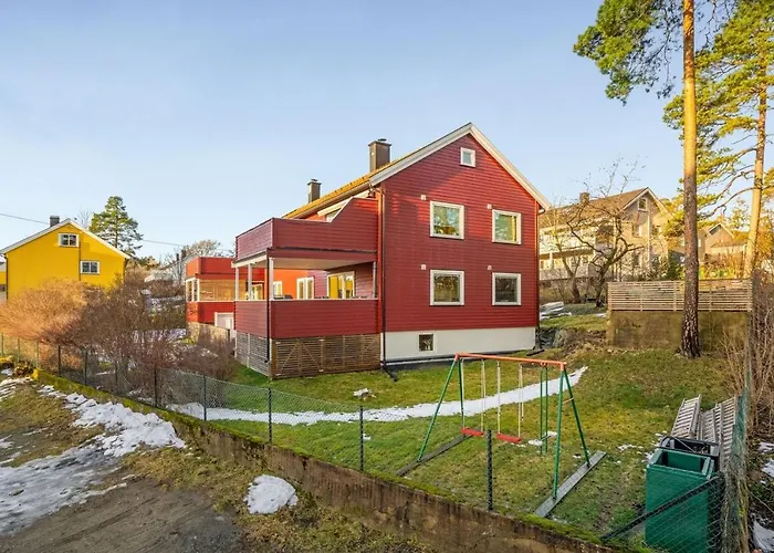 Daire Fresh Og Moderne Med 3 Soverom Pa Jeloy Moss